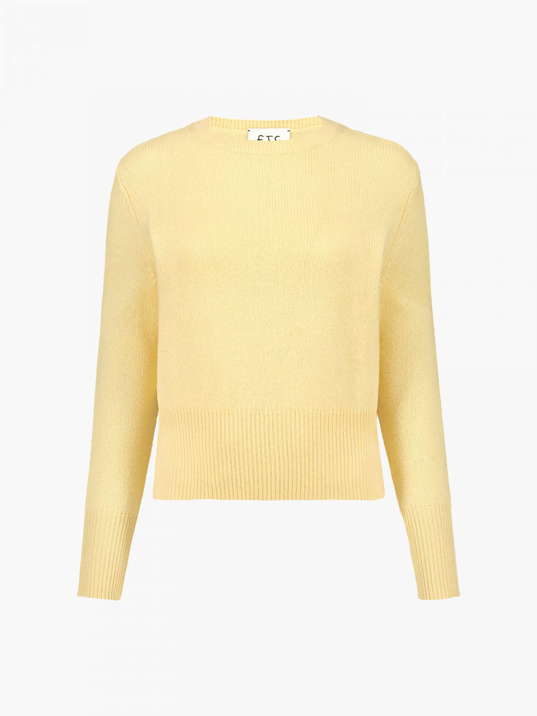 Boatneck Rib Cuff Pullover - Vanilla