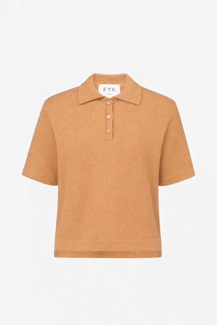 Polo Pullover - Almond