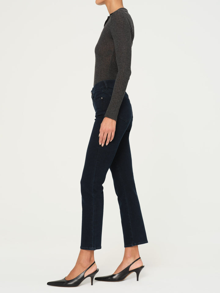 Mara Straight Mid Rise Instasculpt Ankle Jeans