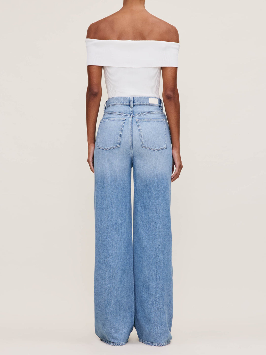 Hepburn Wide Leg High Rise 32" Jeans