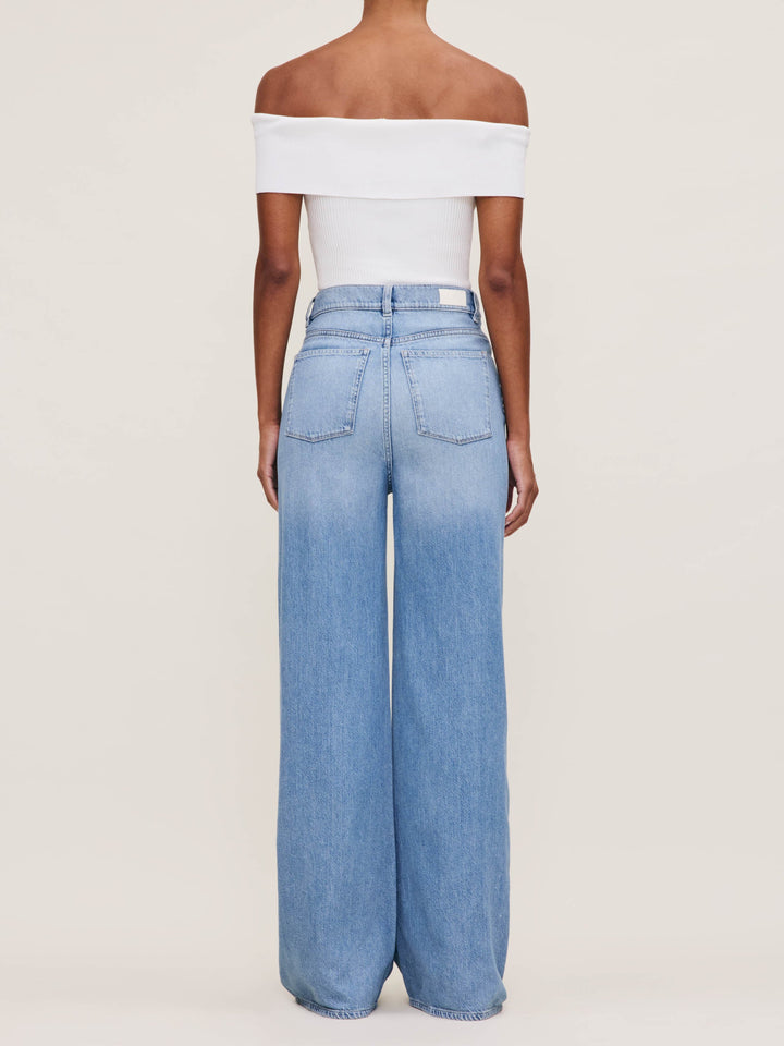 Hepburn Wide Leg High Rise 32" Jeans