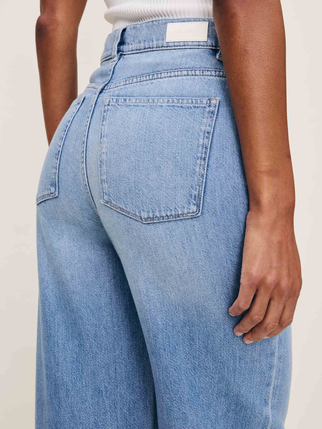 Hepburn Wide Leg High Rise 32" Jeans