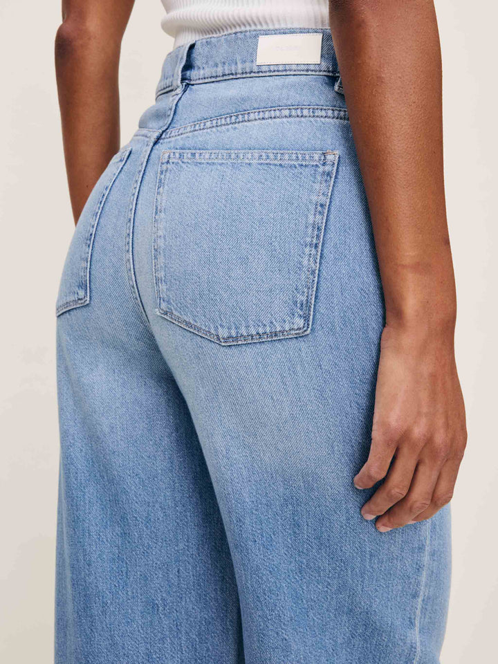 Hepburn Wide Leg High Rise 32" Jeans