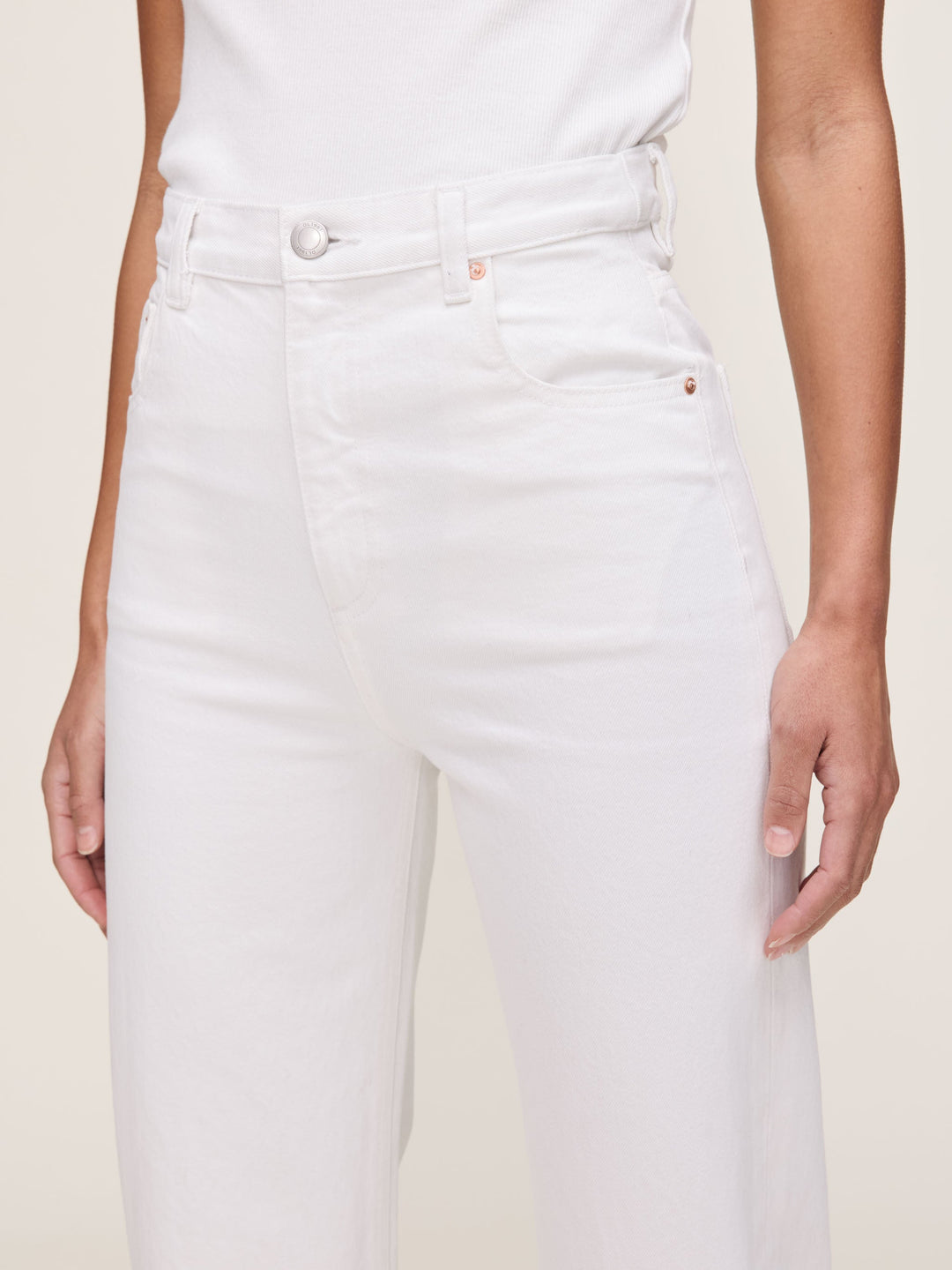 Karmine Refined Wide Leg Jeans