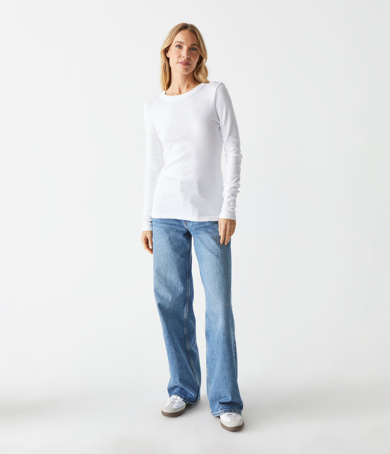 Nori Crew Neck Tee Long Sleeves
