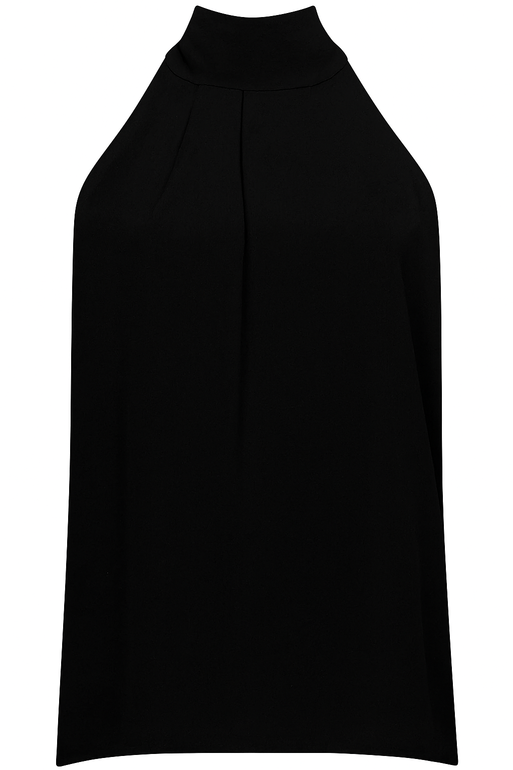 Jumbo Halterneck Top - Black