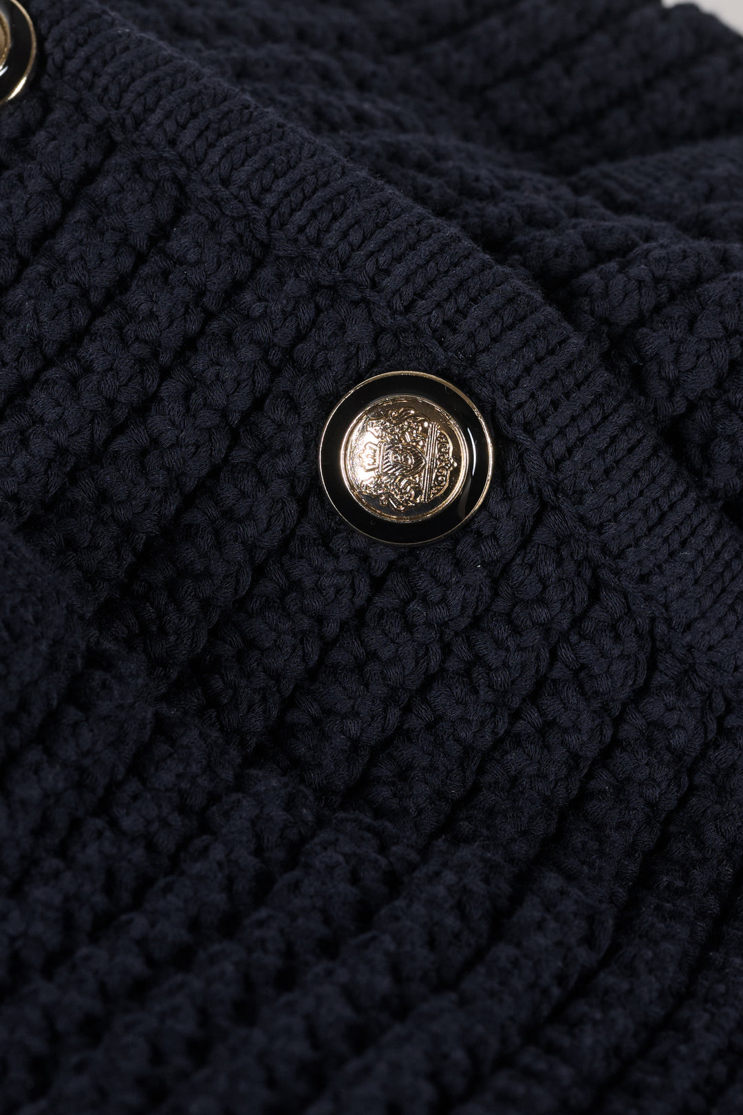 GASPARD Decorative Knit Cardigan