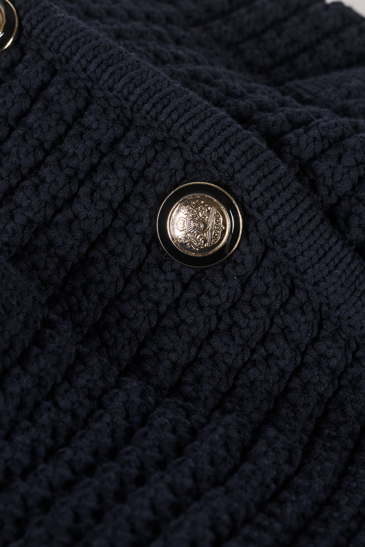 GASPARD Decorative Knit Cardigan