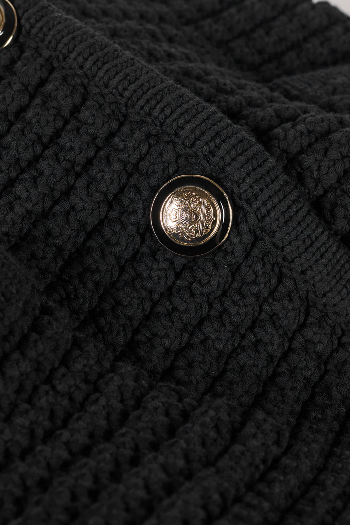GASPARD Decorative Knit Cardigan