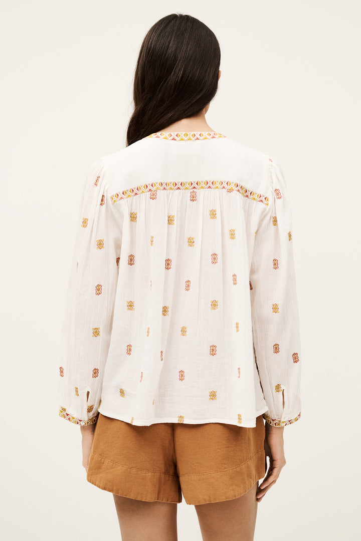 Daphne Shirt  -  Ecru