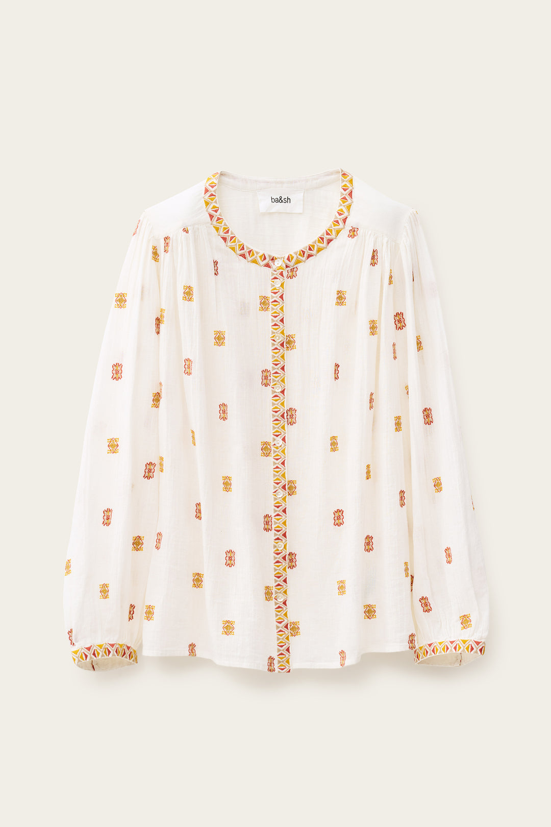 Daphne Shirt  -  Ecru