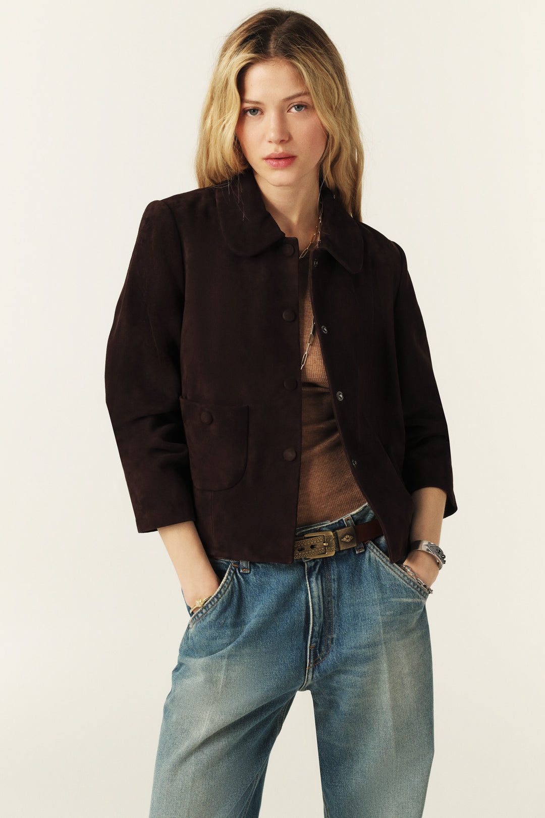 Milas Straight-Cut Jacket