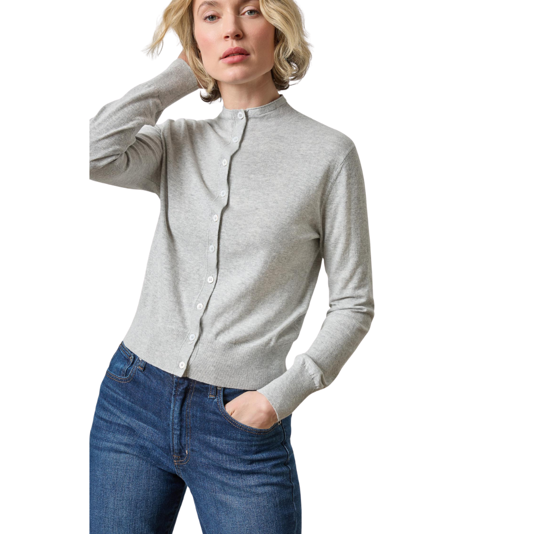 Funnel Neck Cardigan