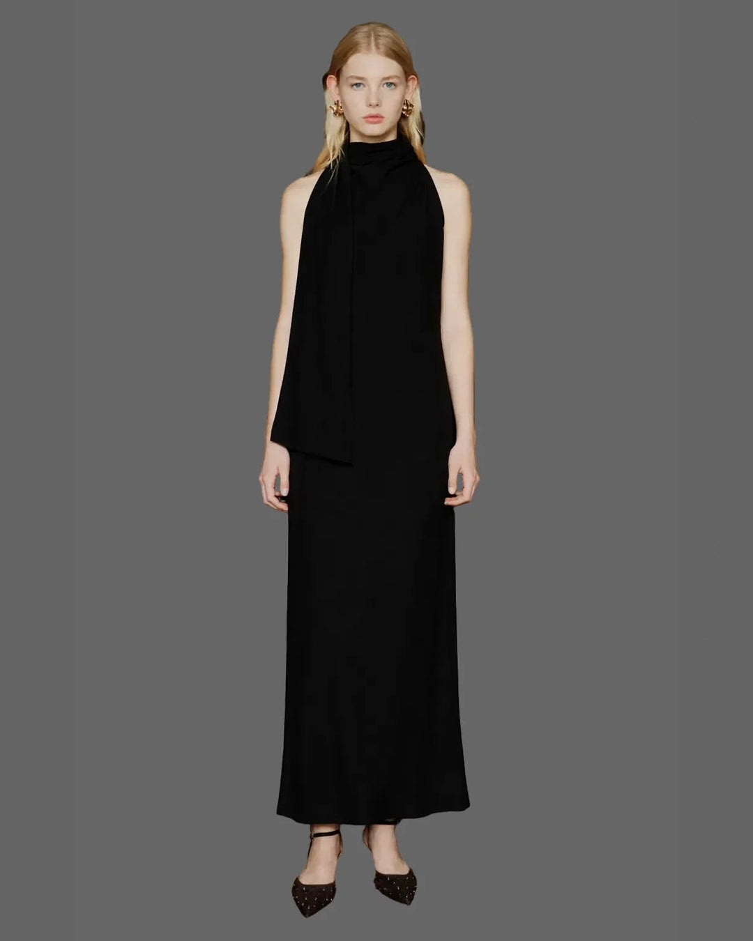 Envers Satin Calf-length Dress