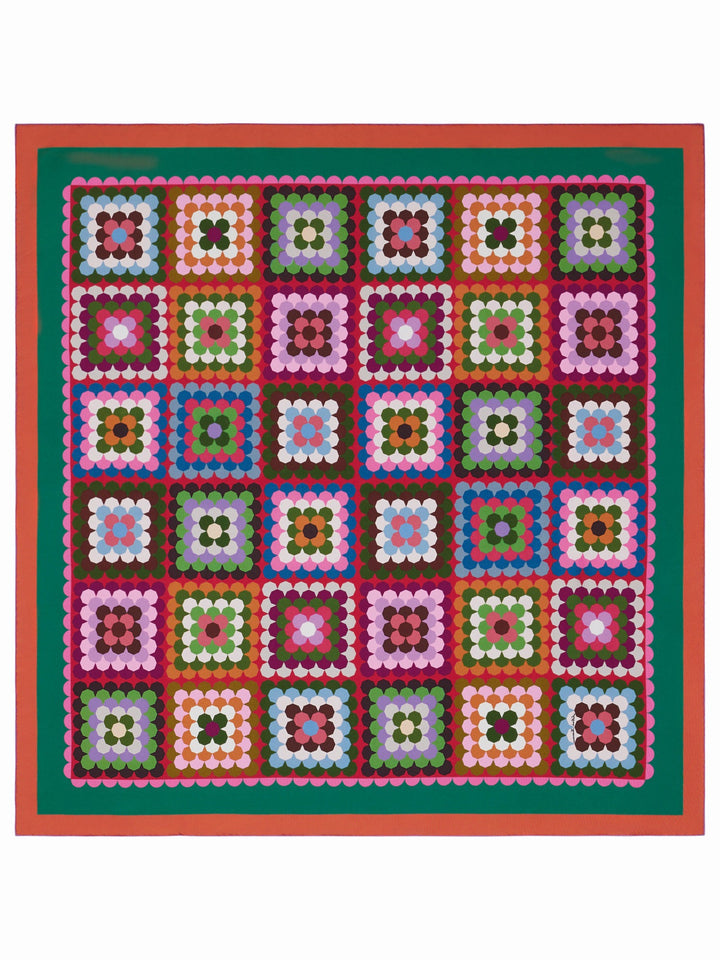 Cialda Reversible Silk Scarf