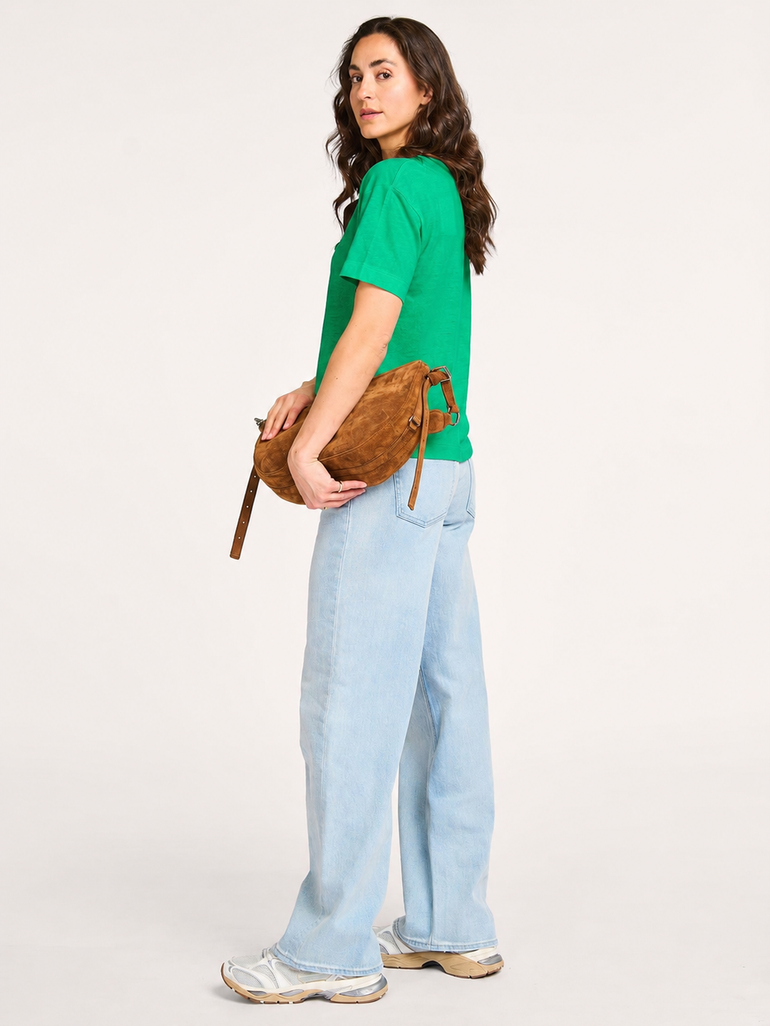 Stretch Linen Shortsleeve Semi Relaxed Shirt
