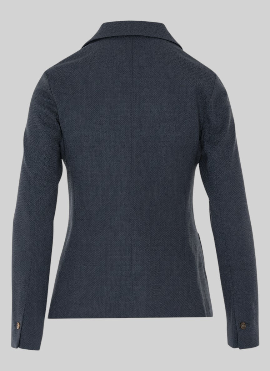 Short Oxford Jacket - Blue Navy