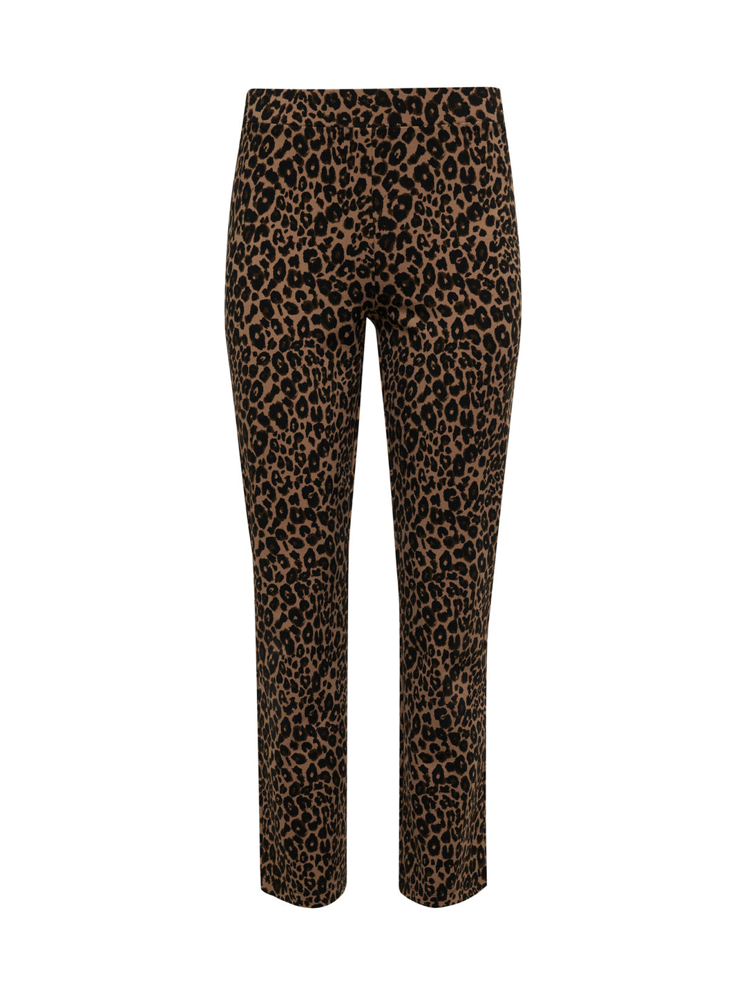 Cadence Straight Leopard Crop - French Kitty