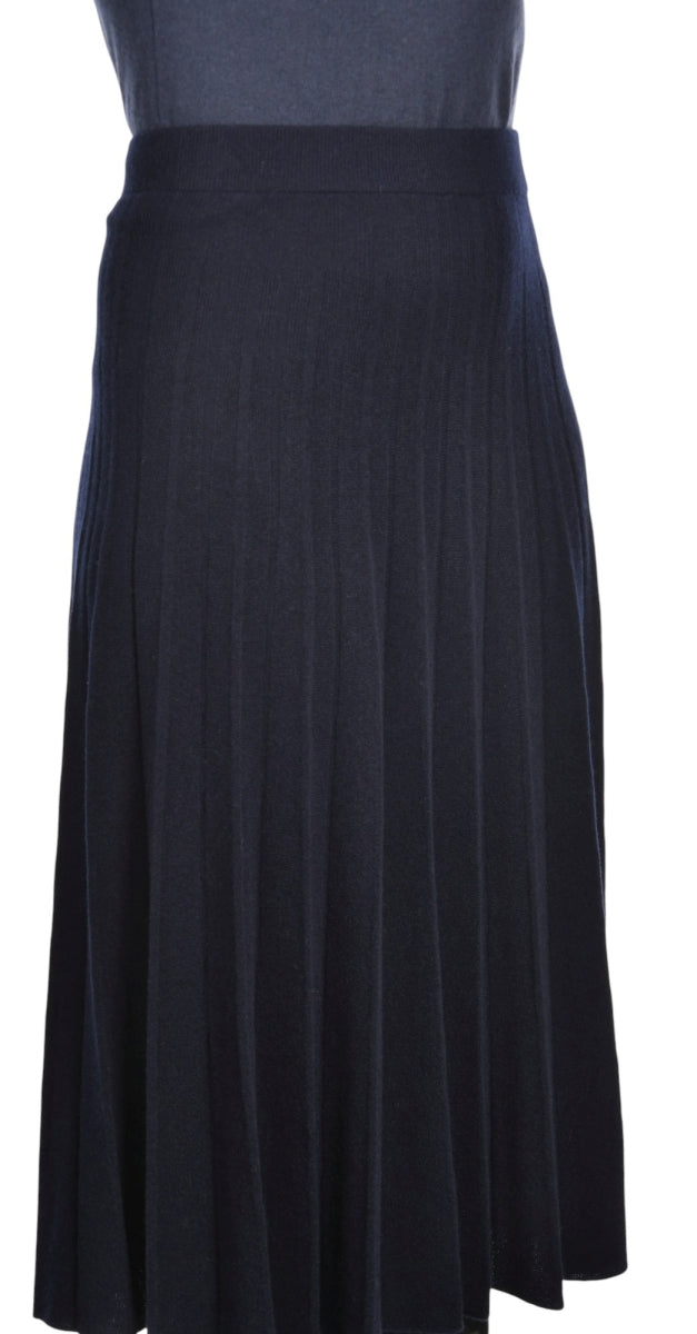Knit Pleated Skirt