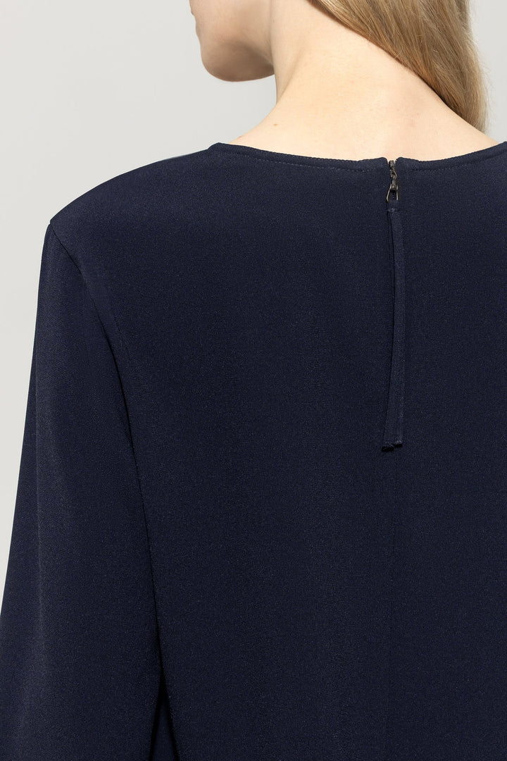 Blouse in techno sablé