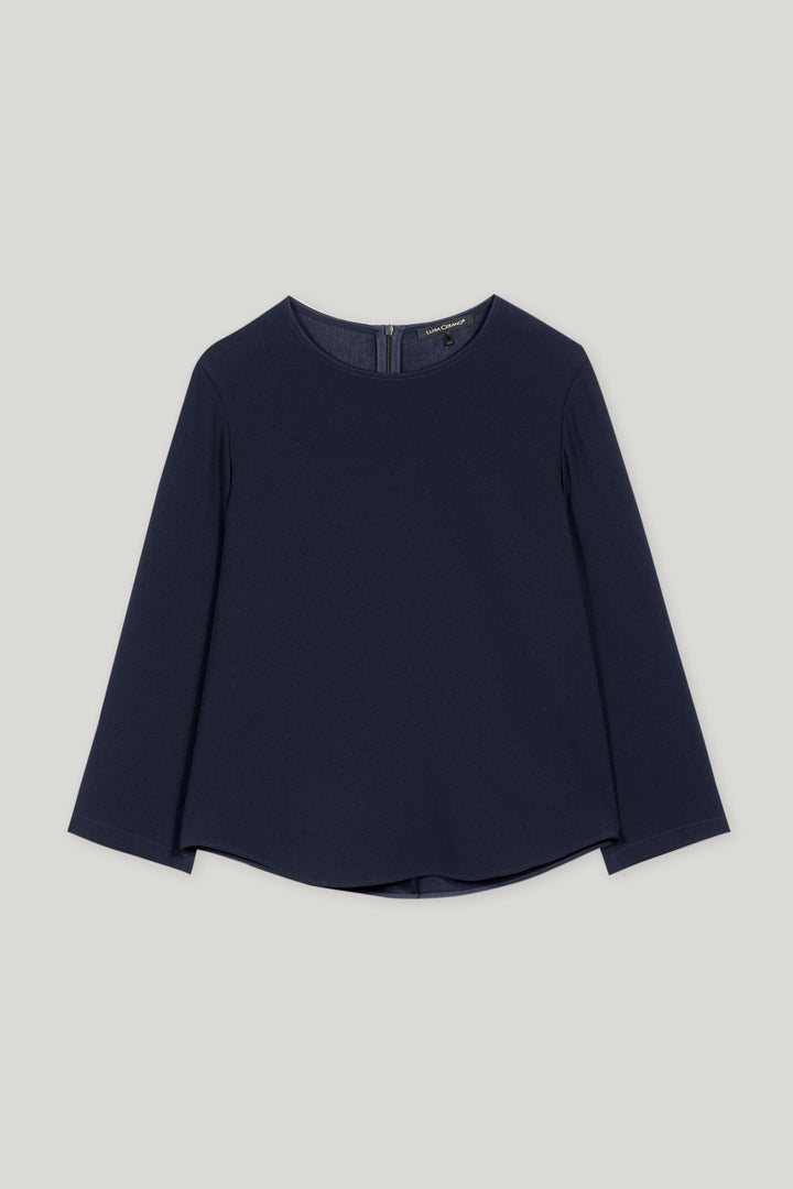 Blouse in techno sablé