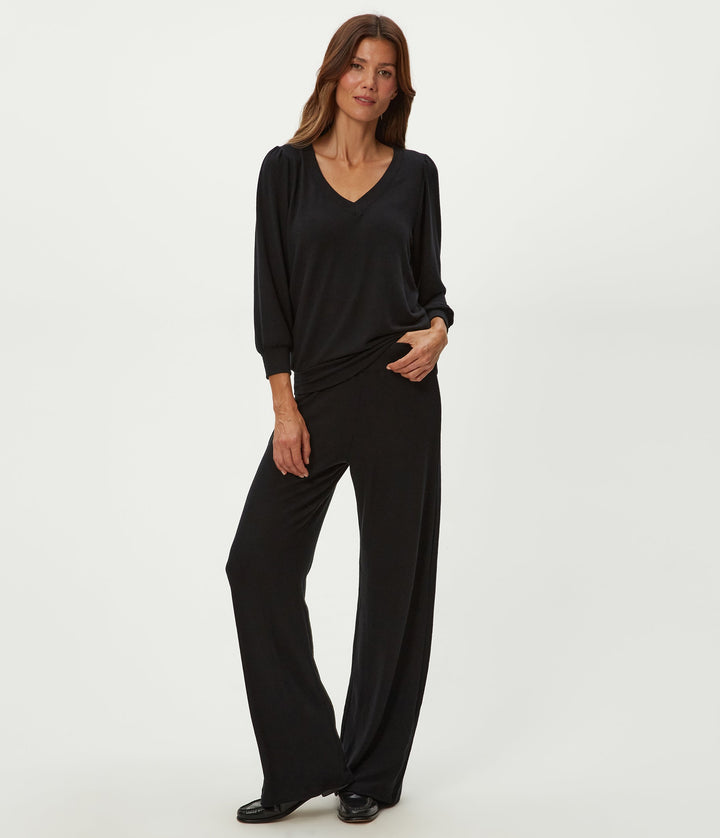 Jones Wide Leg Pant - Black