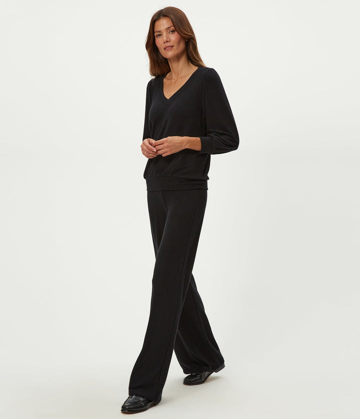 Jones Wide Leg Pant - Black