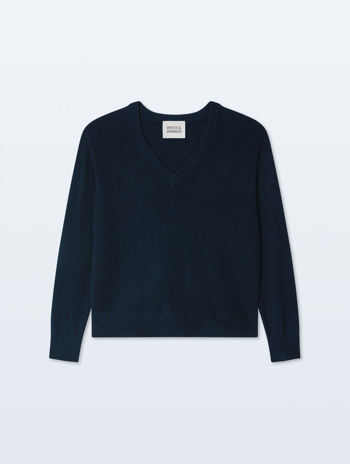 Cashmere V-neck Sweater