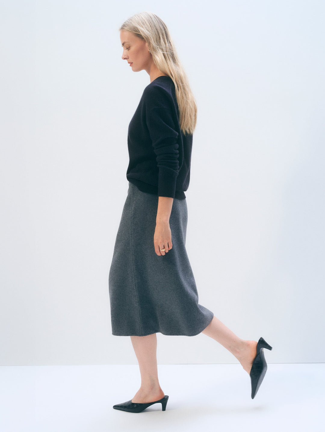 Cashmere V-neck Sweater
