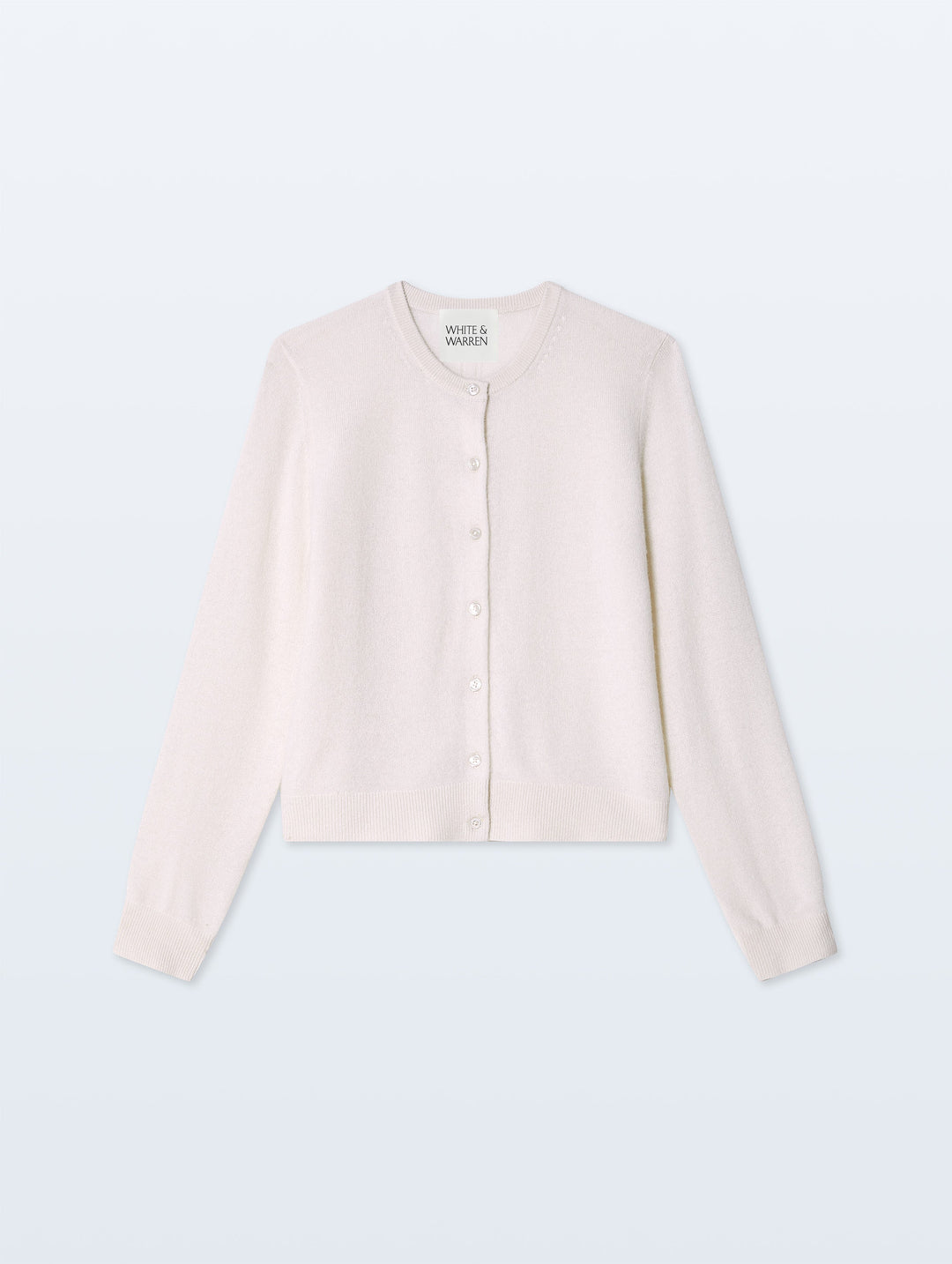 Cashmere Crewneck Cardigan
