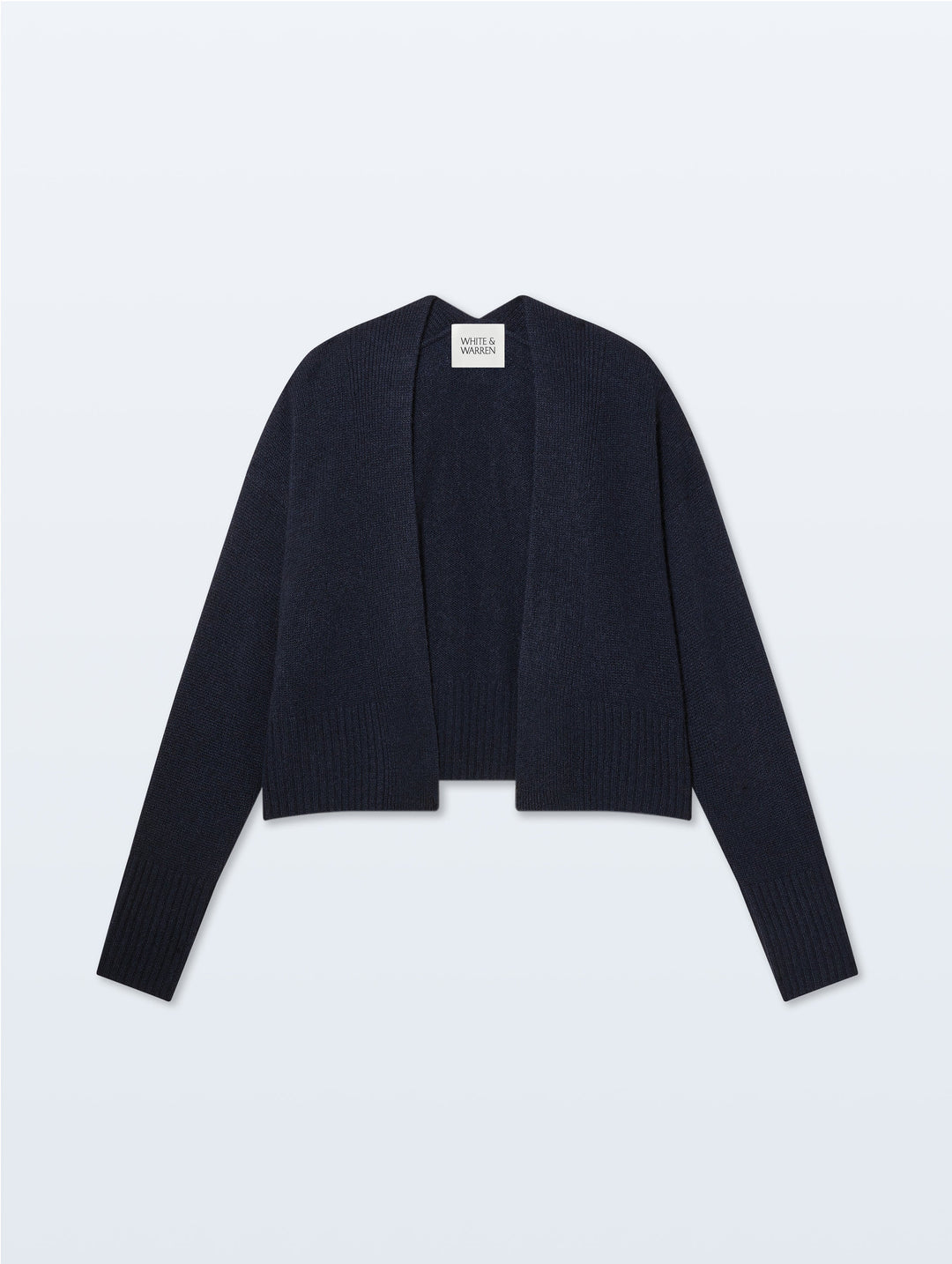 Cashmere Open Front Cardigan