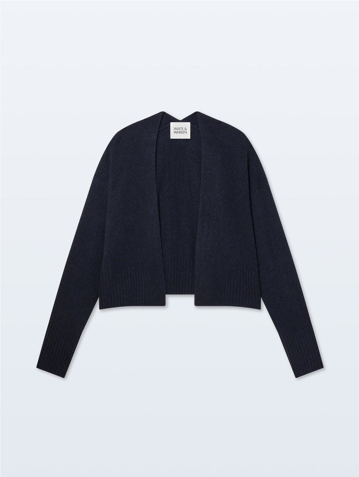 Cashmere Open Front Cardigan