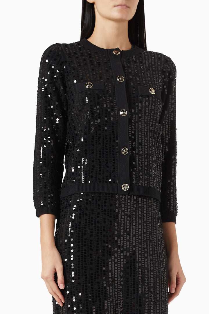 Siena Sequin Cardigan Jacket