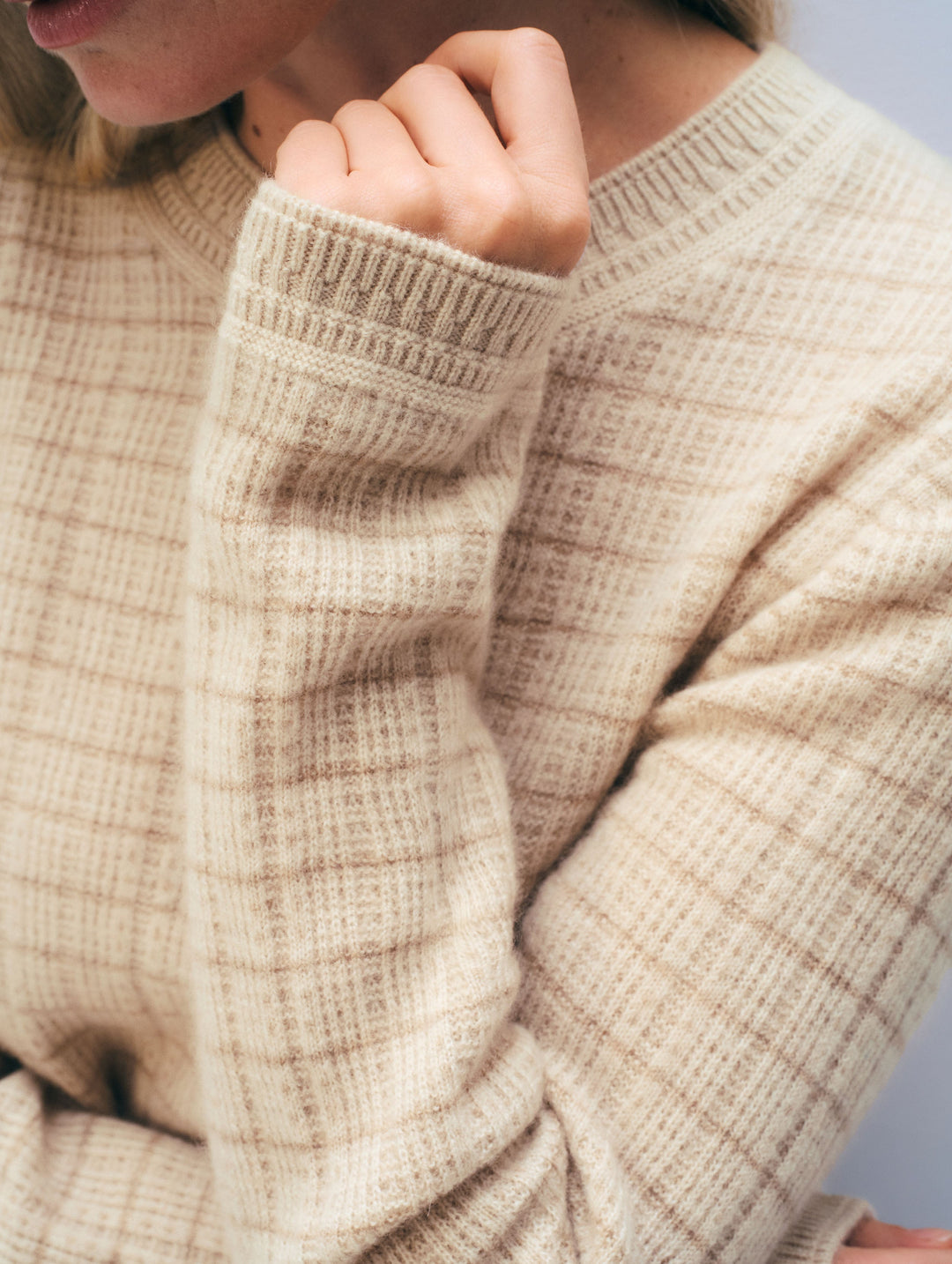 Cashmere Striped Longsleeve Thermal