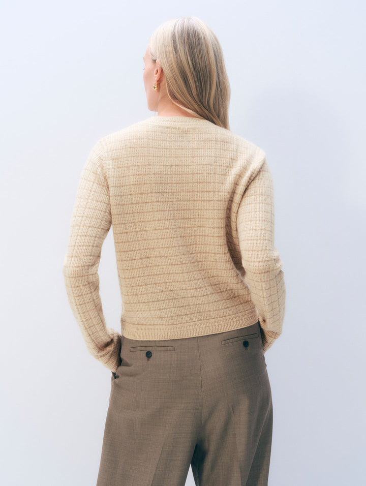 Cashmere Striped Longsleeve Thermal