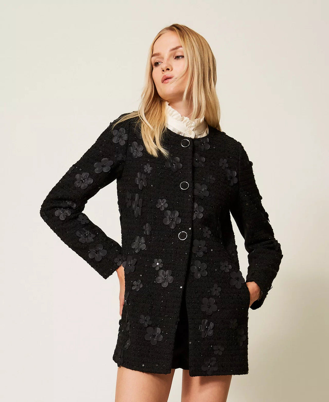 Boucle Floral Jacket