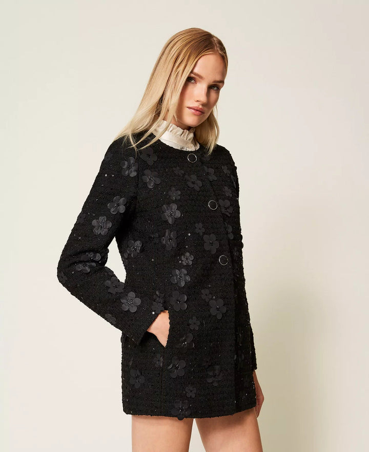 Boucle Floral Jacket