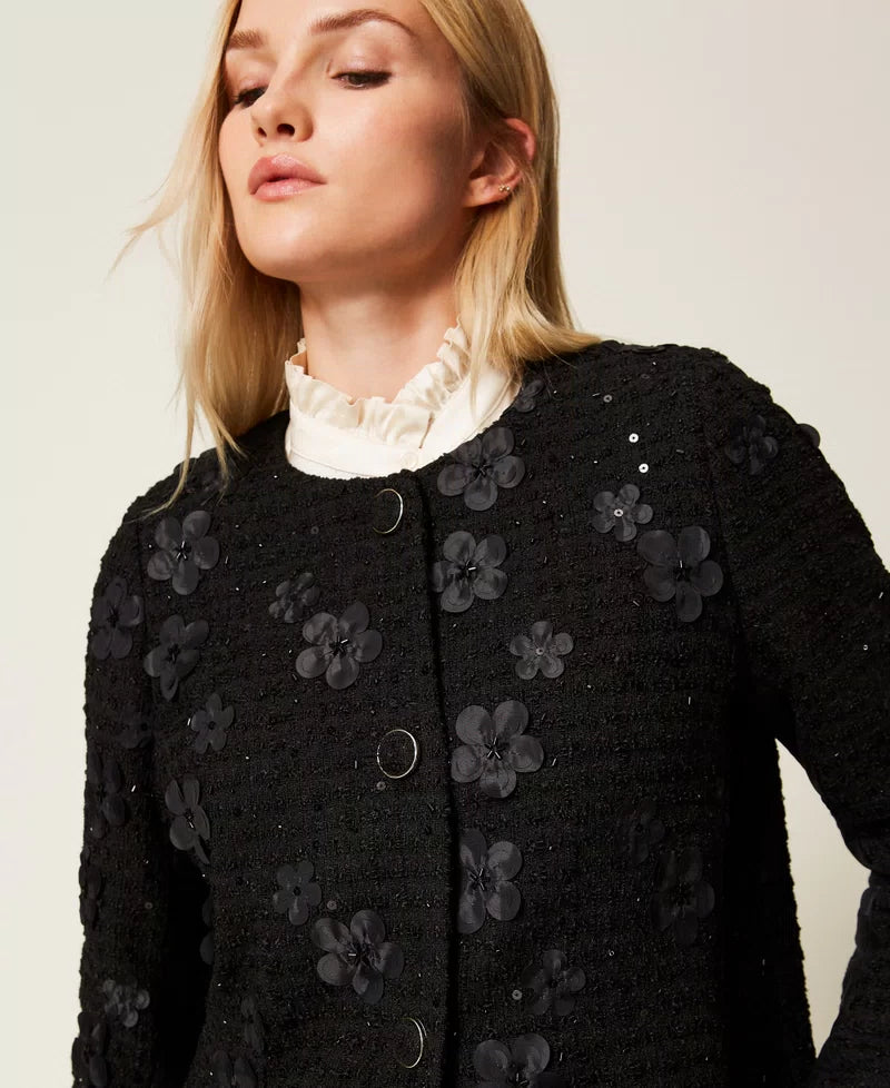 Boucle Floral Jacket