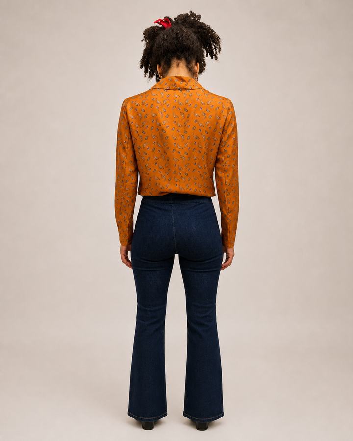 Mstudente Paisley Printed Shirt - Terra