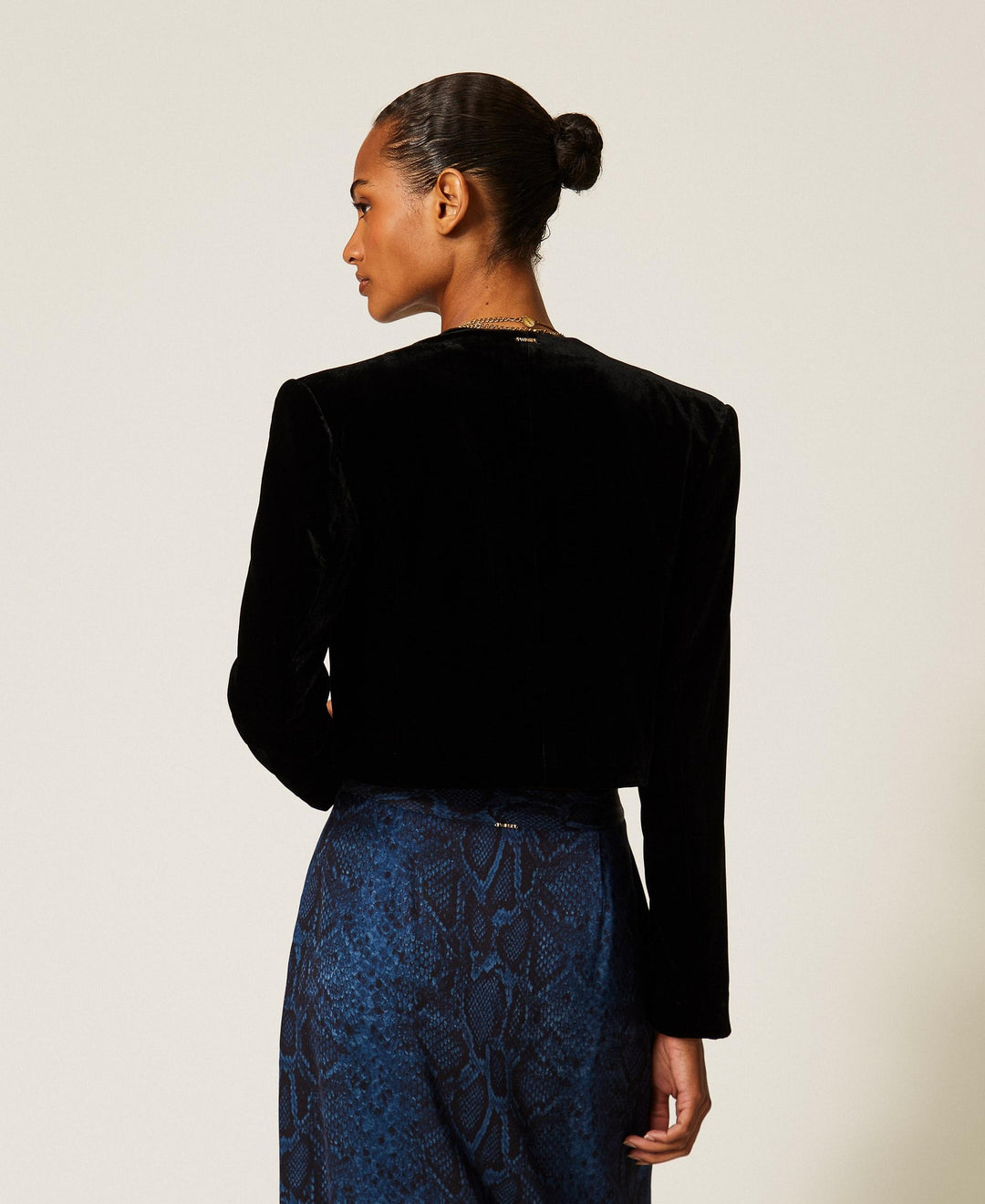 Black Velvet Bolero