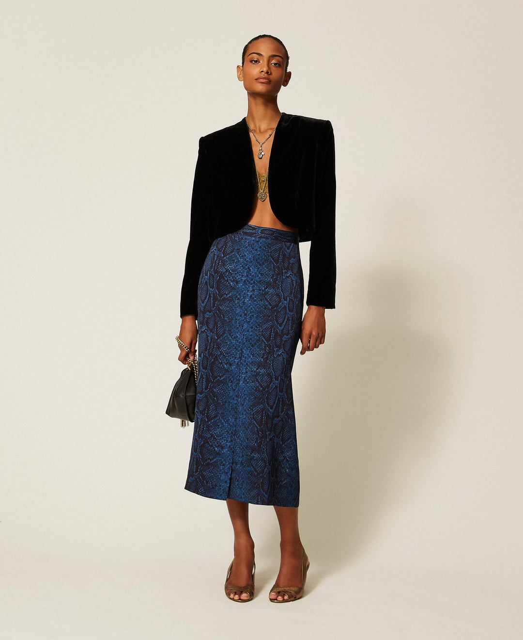 Black Velvet Bolero