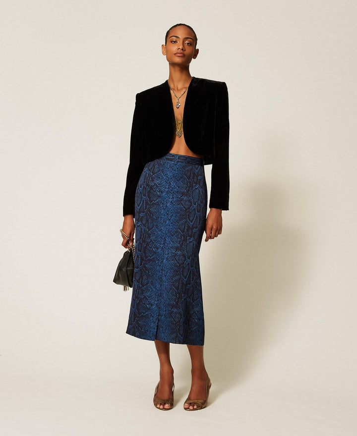 Black Velvet Bolero