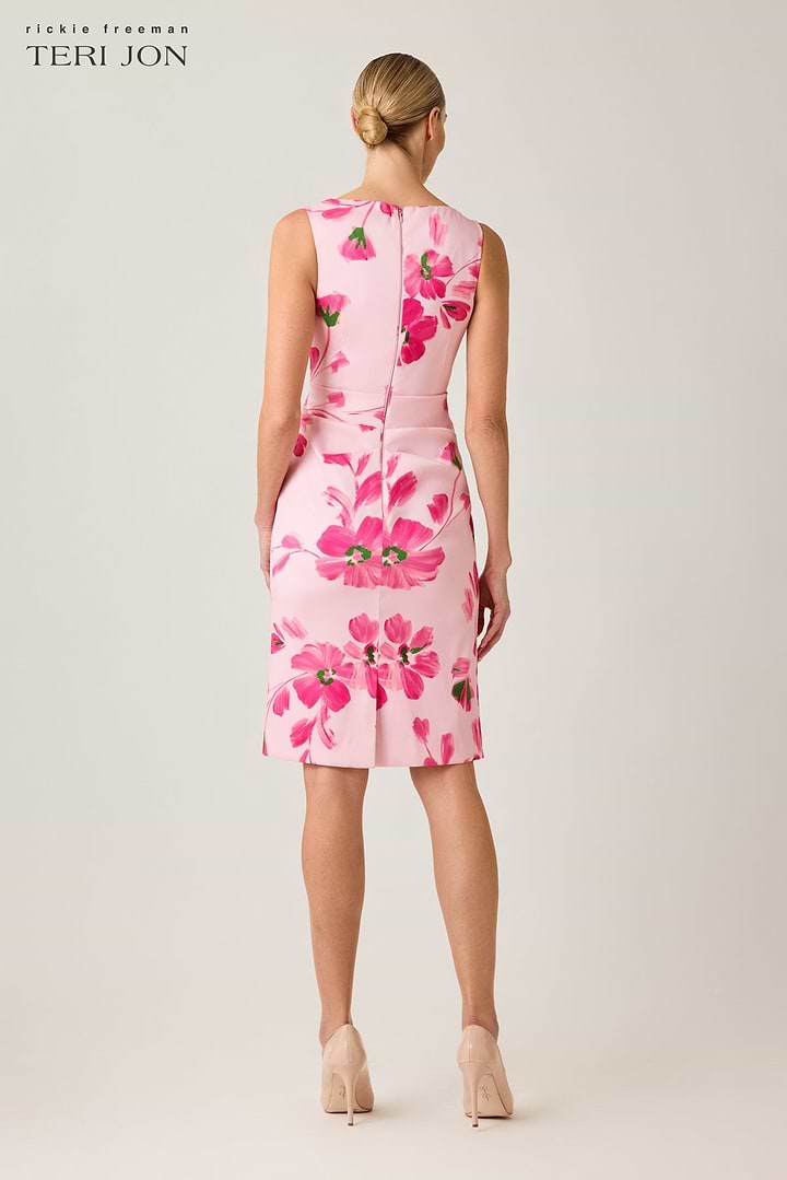 Mikado Print Dress
