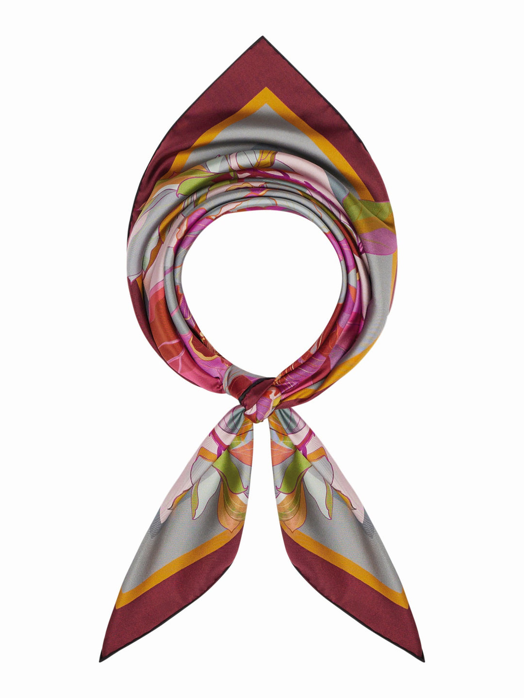 Cialda Reversible Silk Scarf