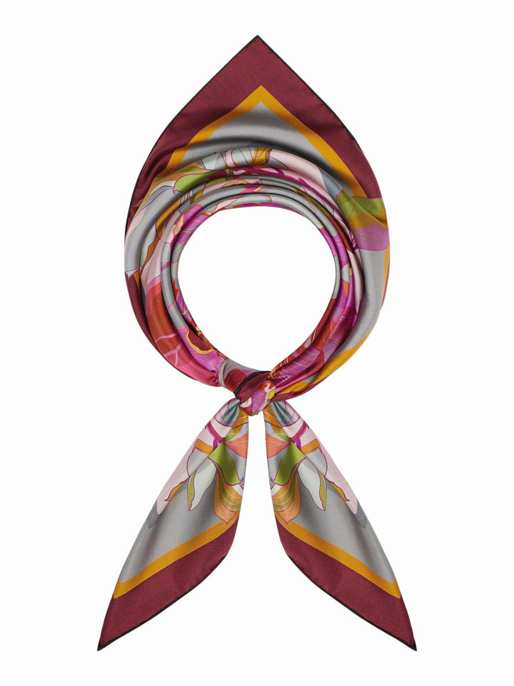 Cialda Reversible Silk Scarf
