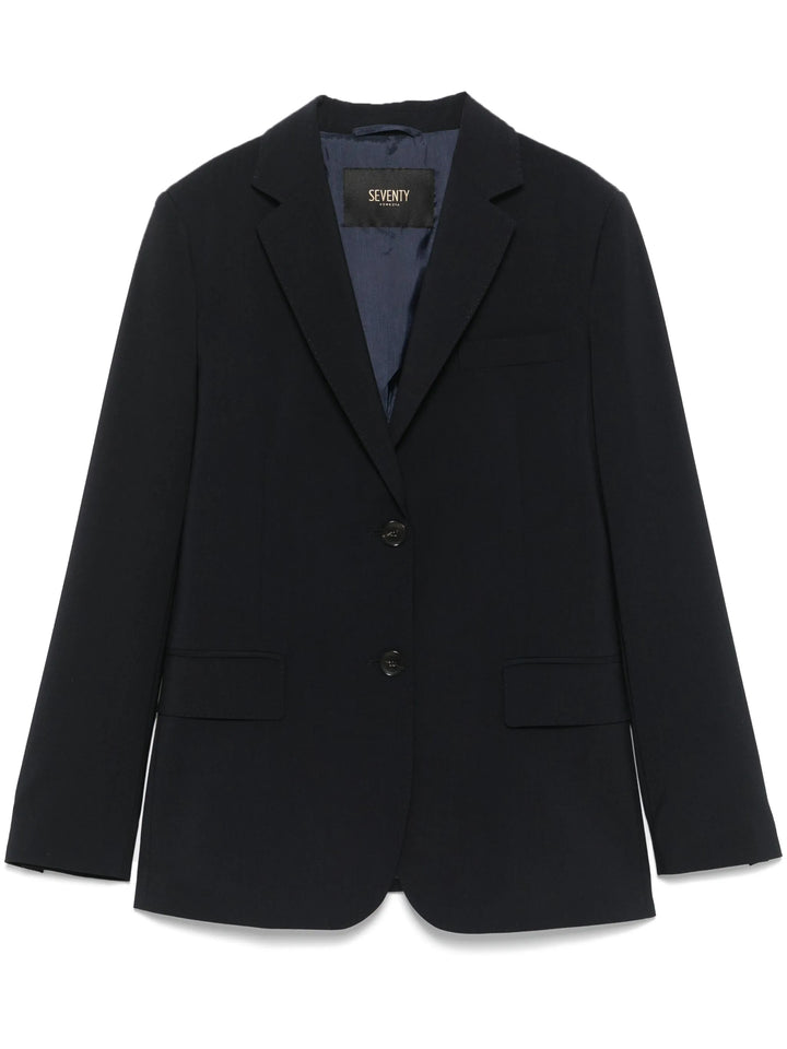 Single Breasted Super 100 Wool Blazer