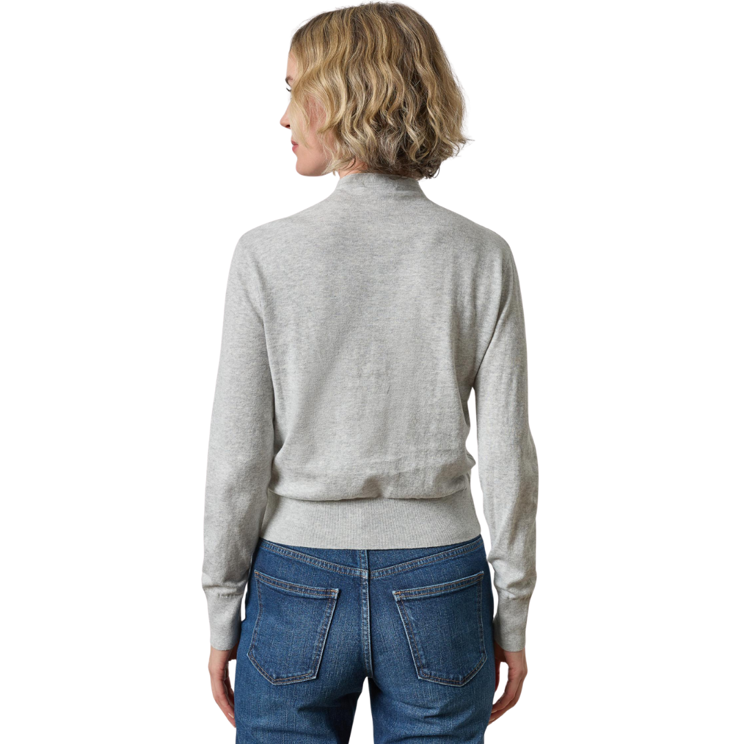 Funnel Neck Cardigan