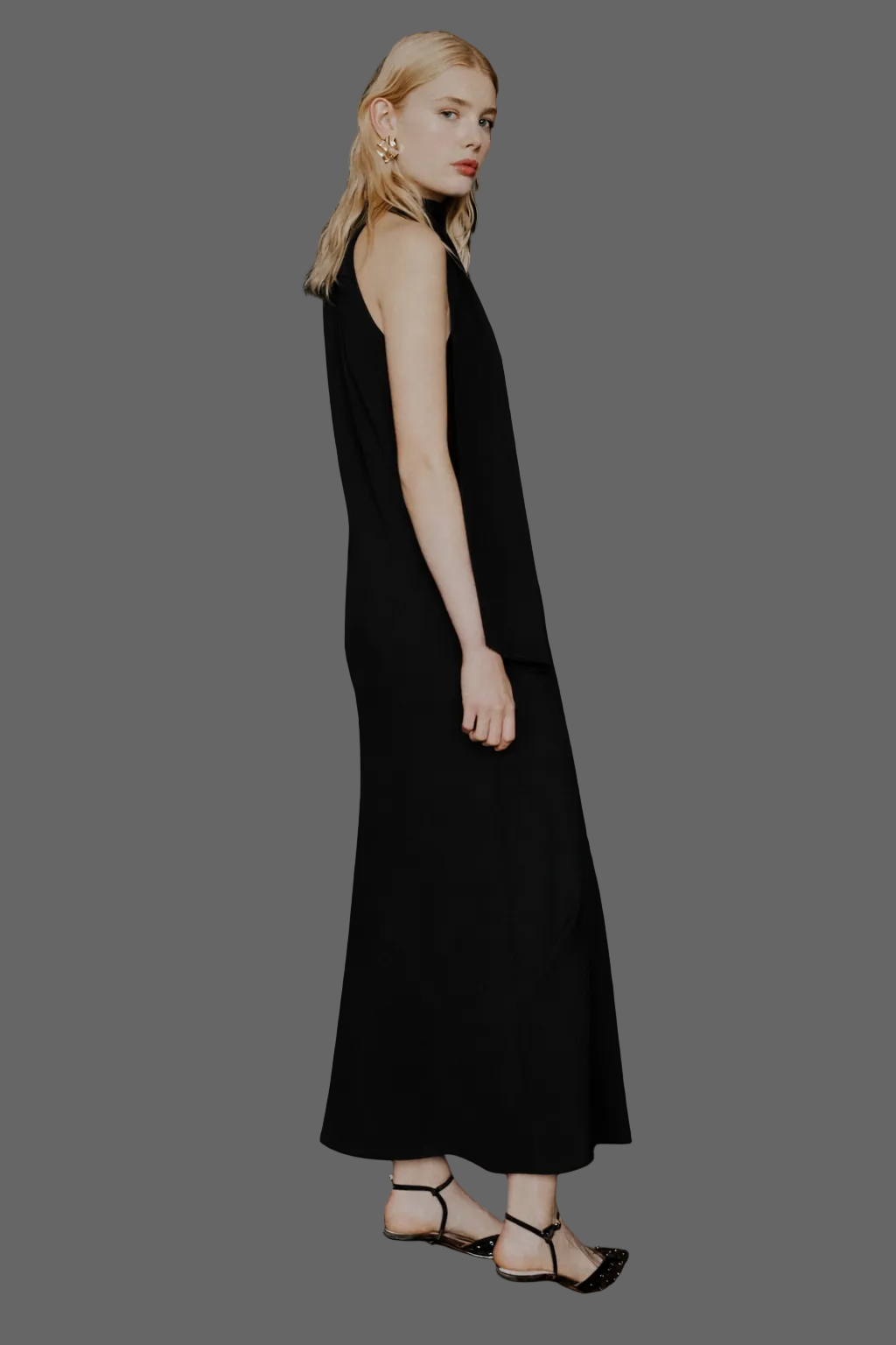 Envers Satin Calf-length Dress