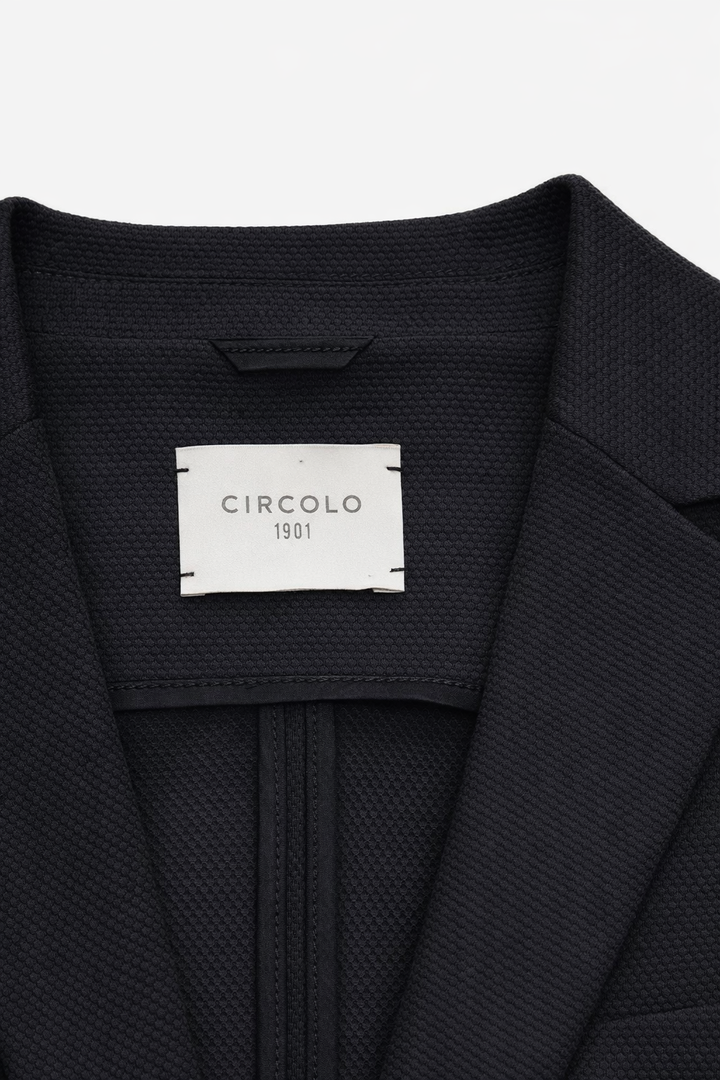 Short Oxford Pique Jacket