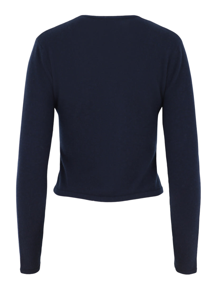 Fitted High V Cardigan